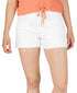 NUMERO Womens White Frayed Shorts Size 25